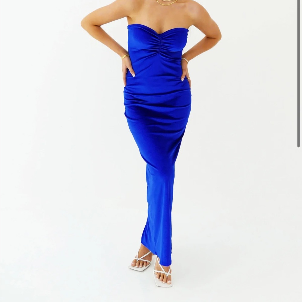 ISO!!! hntrthelabel lulu gown electric blue